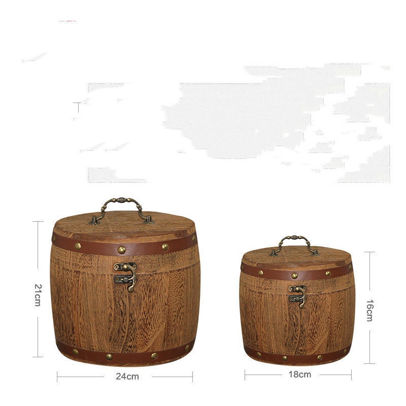 ポータブルエキサイターバックル木製茶缶チャコール燃焼缶詰茶樽|セラミック気密ポットゴングフー|キャンディー缶|ティーアクセサリー