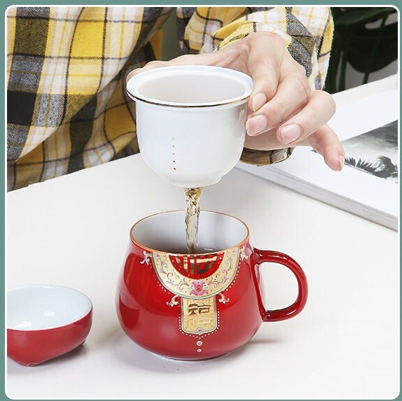 猫マグセラミックIかわいい猫ティーマグのふた