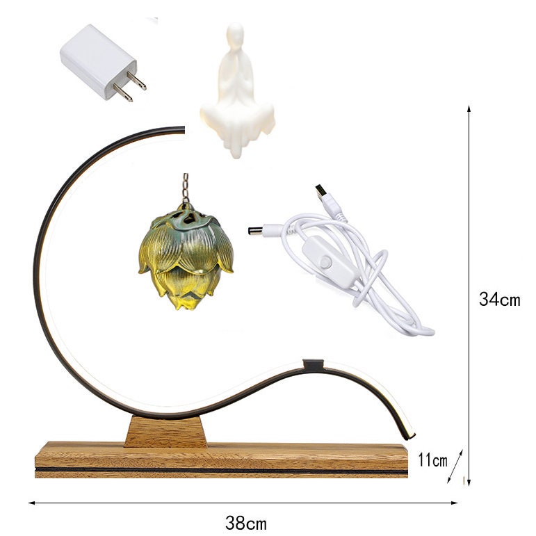 Держатель благовоний для конусов Будда украшения керамика