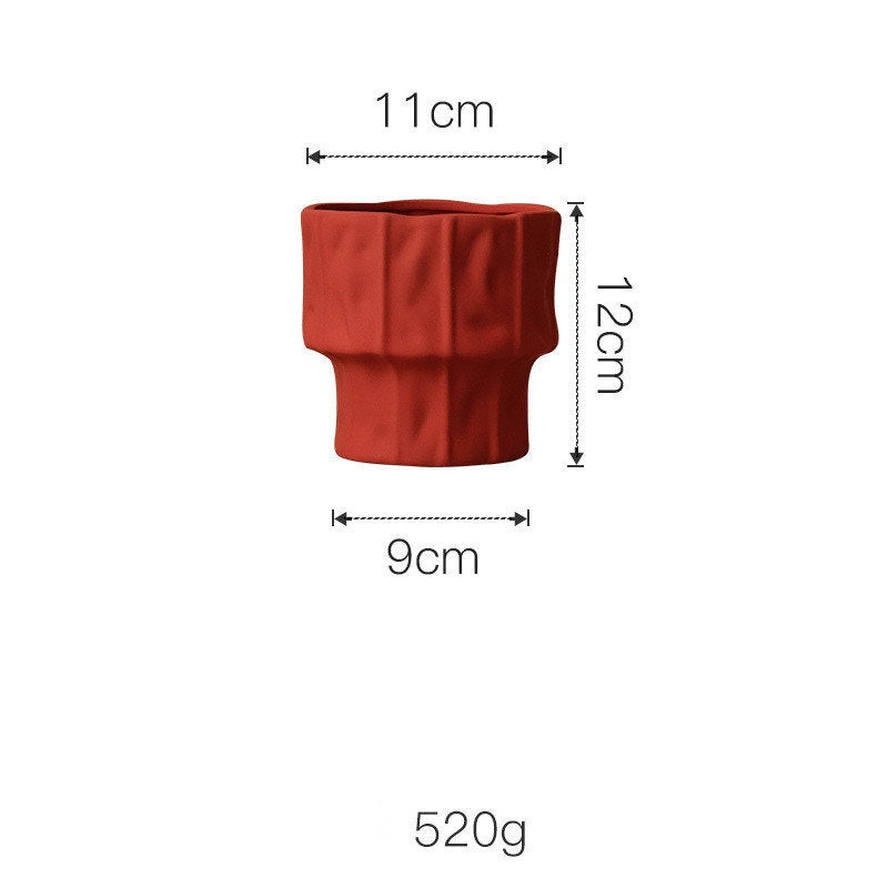 Keraaminen kukkamaljakko