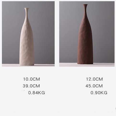 Vasos de cerâmica decorativos