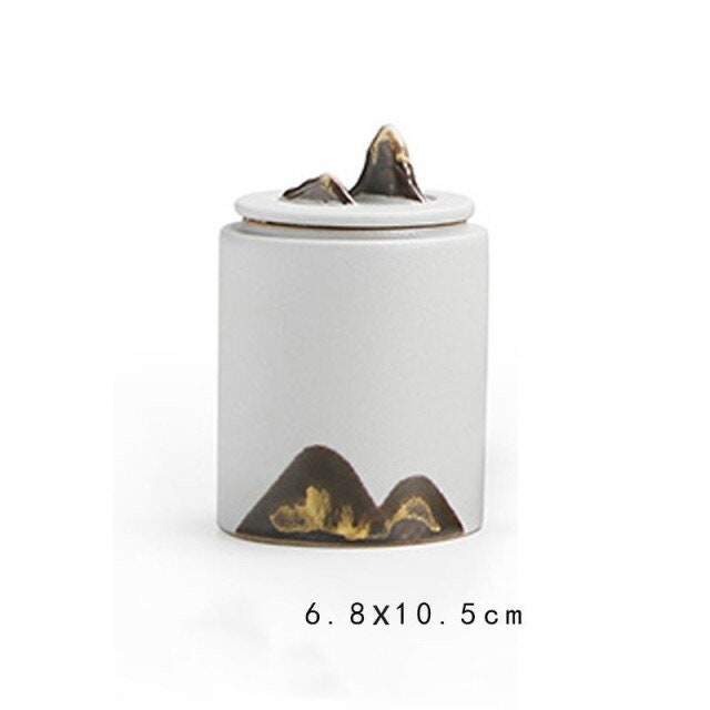 흑백 커피 용기