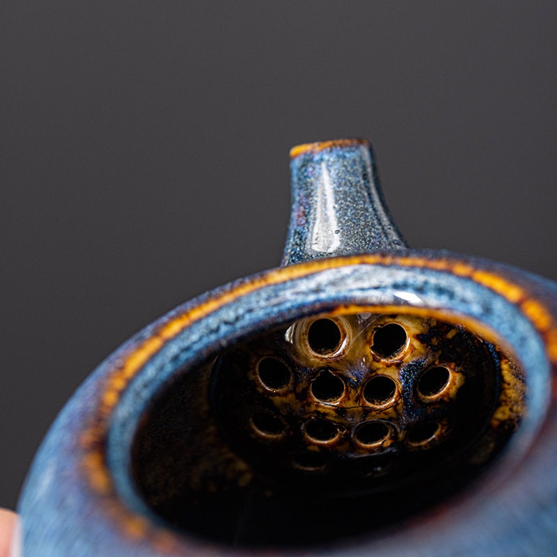 Čajová konvice s jediným nádobou keramická ručně vyráběná sada jediného čaje