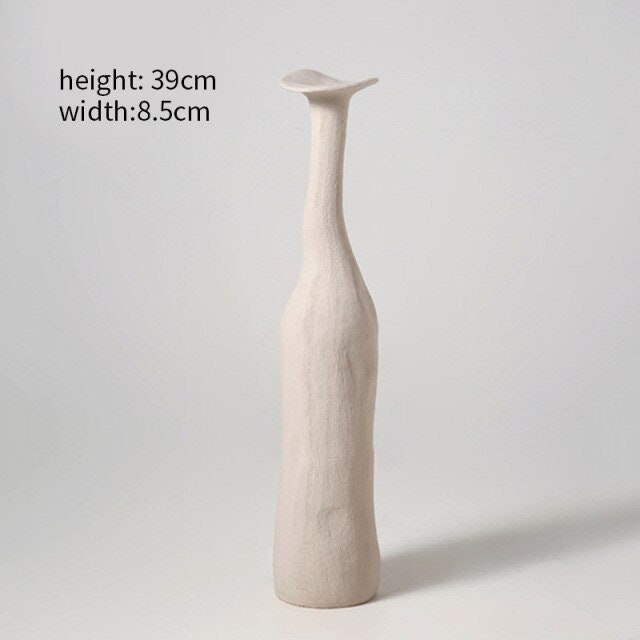 Dekor için İskandinav Renkli Vazo