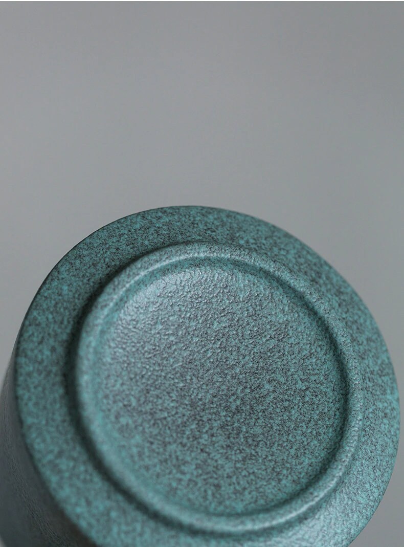 Tazze di manico in legno vetrate blustone grandi tazze da tè con tè con filtri tazze da caffè bevande 320ml