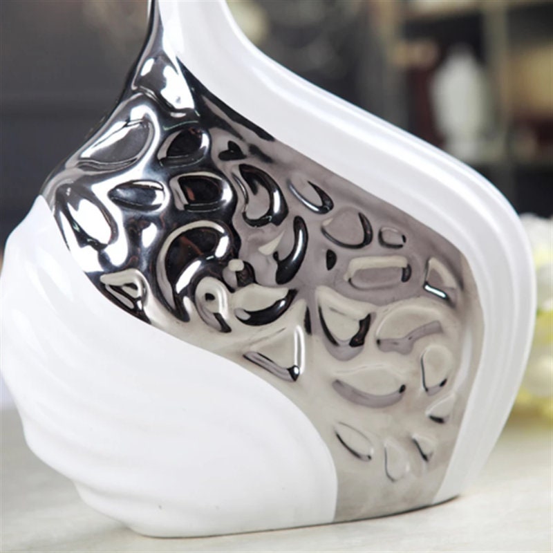 Grønne keramiske vaser