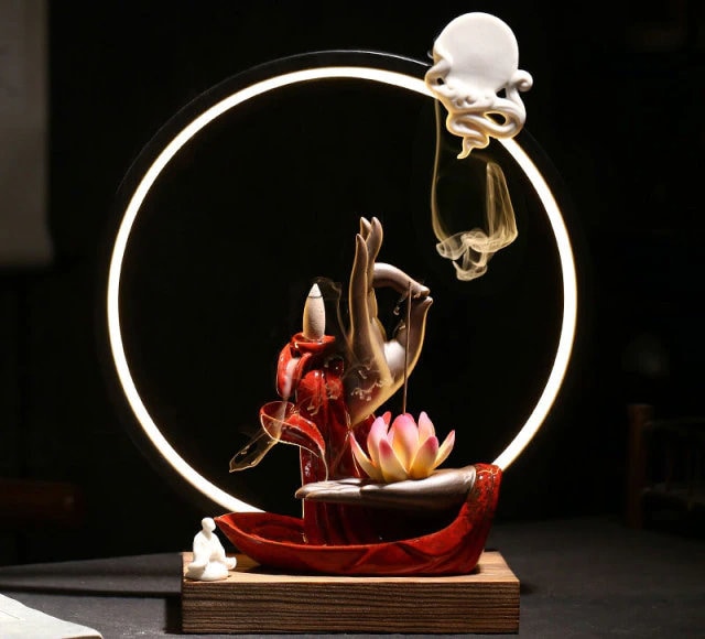 Держатель держателя благовоний с горелкой из китайского стиля