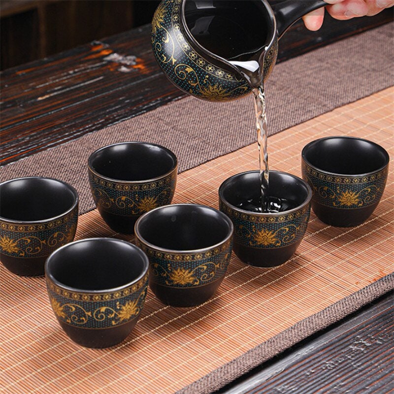 동양 중국 gongfu 차 세트