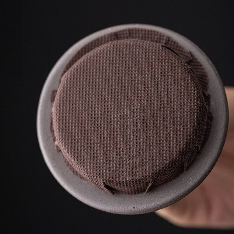 Botes de recipiente de té y café de cerámica | Gres retro