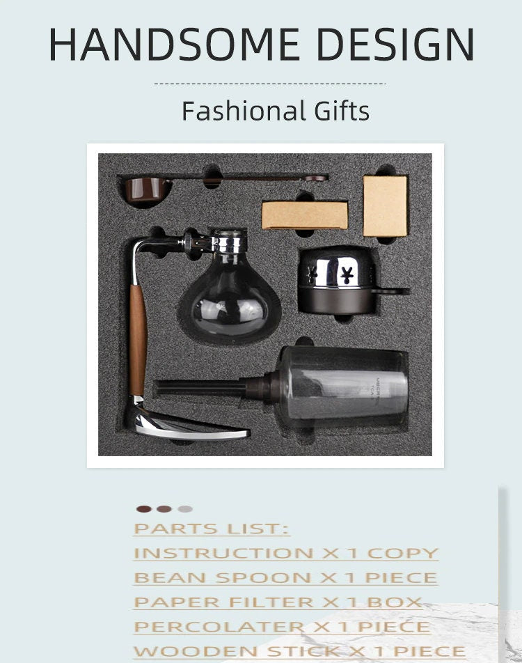 Налейте набор кофеварки