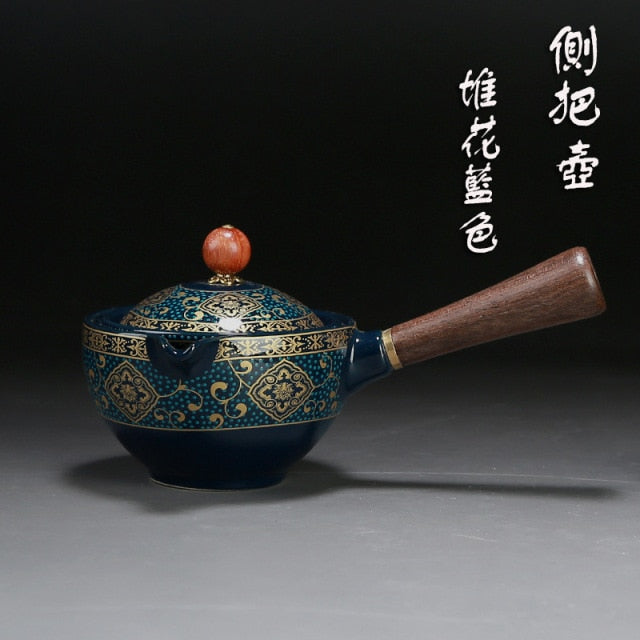 360°Rotation porcelain Teapot
