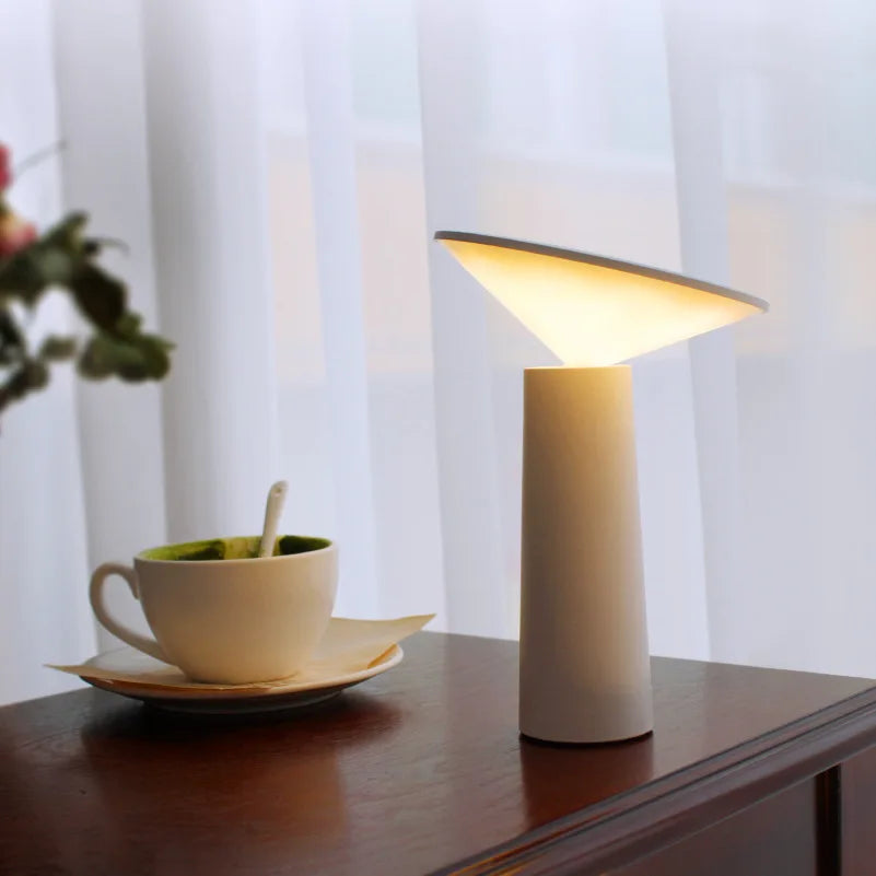 Creative Minimalist Bedroom Smart Desk Light USB Charging Acrylic Touch Dimming Living Room Interior Decoration Night Light