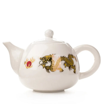 Chinesische Kung-Fu-Teekanne, exquisiter Keramik-Teekessel, Kaffee-Tee-Sets, chinesische Traditionen-Blumen-Teekanne, Porzellan-Teegeschirr