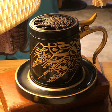 Arabic Incense Burner Aromatherapy Furnace Home Zen Arab Censers Holder Decoration Crafts Ramadan Burners