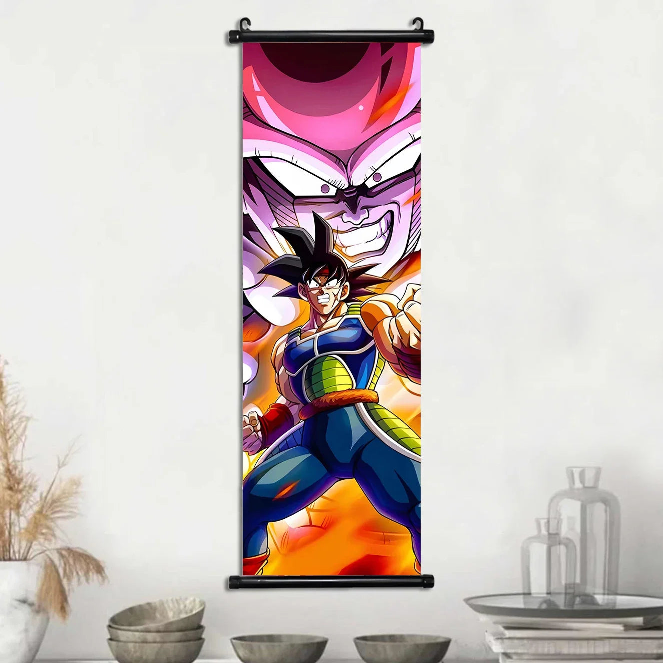 Dragon Ball Goku Poster Painting Birthday Gifts Wall Art Living Room Decoration Paintings Modular Bejita Hanging Scrolls Decor