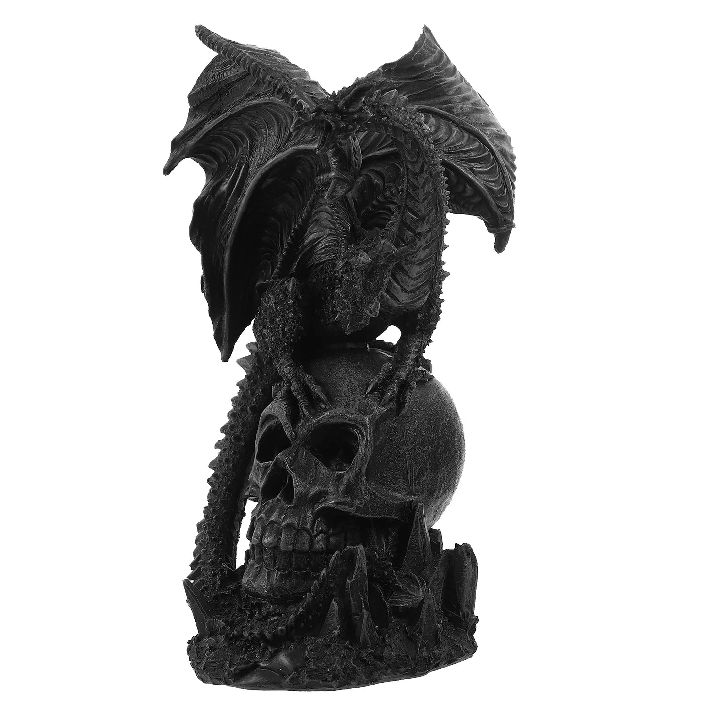 Fighting Dragon Halloween Statue Resin Crafts Desktop Decoration Display