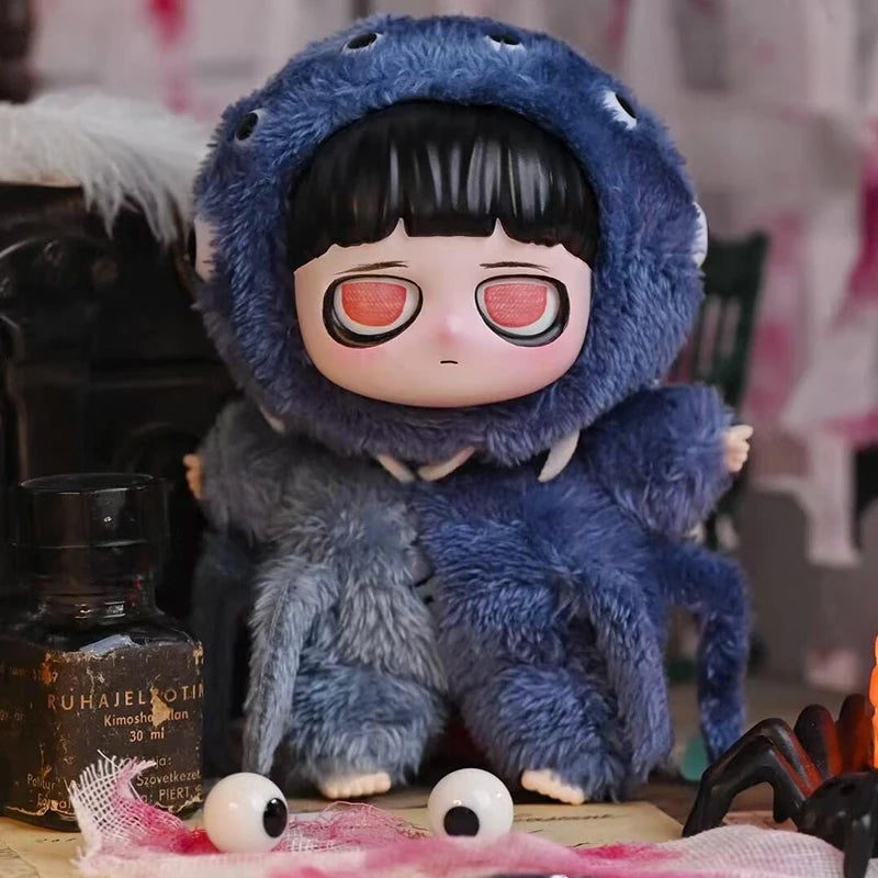 Kiki Little Key Authentic Gothic Style Night Elf Plush Blind Box Pendant Trendy Collectible Toy for Girls Birthday Gift