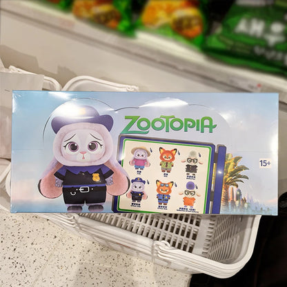 Zootopia Series Blind Box Cute Judy Nick Vinyl Plush Pendant Surprise Box Bellwether Anime Doll Keychain Mystery Box Toy