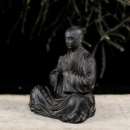 Zen Monk Buddha Ornaments Desktop Decorations Creative Small Ornament Buddha Figure Home Decoration Crafts Art Decor Sculpture