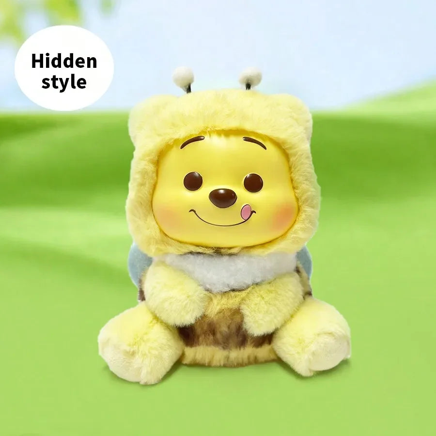 Winnie The Pooh Series Blind Box Vinyl Doll Pendant Naughty Party Plush Mystery Toy Cute for Girls Birthday Decoration Gifts