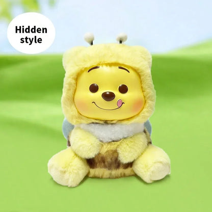 Winnie The Pooh Series Blind Box Vinyl Doll Pendant Naughty Party Plush Mystery Toy Cute for Girls Birthday Decoration Gifts