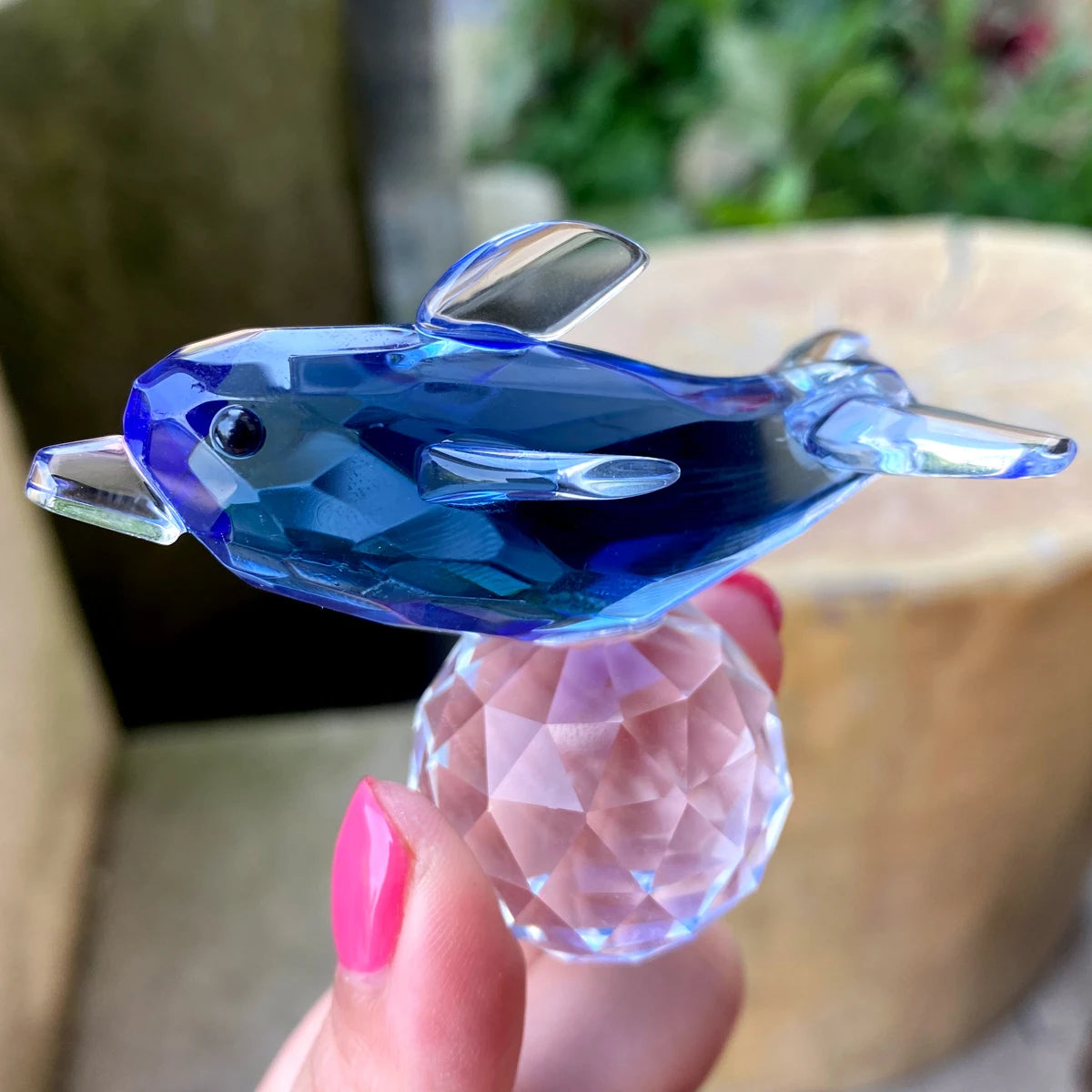 K9 Crystal Glass Figurines Miniature Sculpture Handmade Glass Animal Statue Paperweight Collection Table Home Decor Xmas Gift