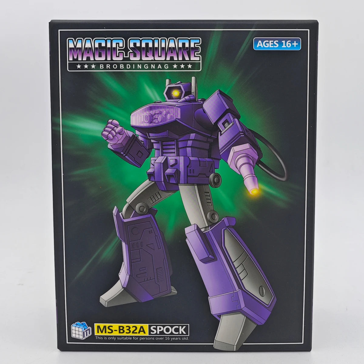 Ms-Toys MS-B32A Spock Shockwave MS B32A Guardian of The Universe Small Scale Transformation Model Action Figure