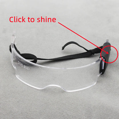 DIY Luminous Glasses Are Suitable for 15-20cm LABUBU Doll Accessories 3D Goggles Color-changing Luminous Children's Toys