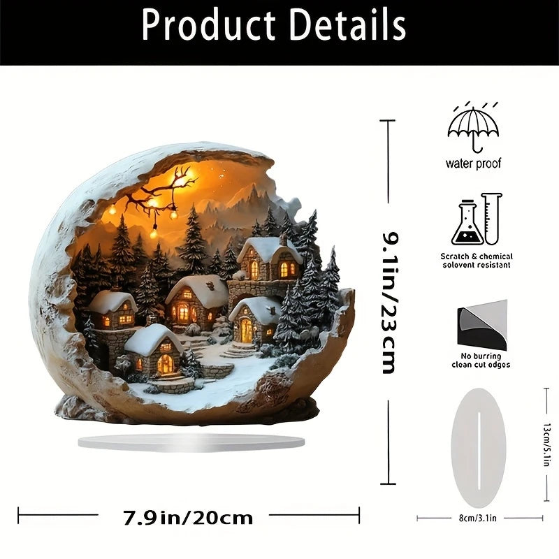 1 pcs Christmas holiday decoration, bohemian style, multifunctional desktop decoration for bedroom, unique gift idea.