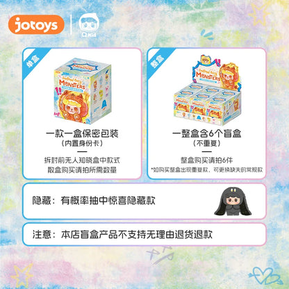 In Stock Q.KID Emotional Hairy Monsters Series Vinyl Blind Box Mystery Box Caixa Caja Dolls Gift Anime Figure Toys