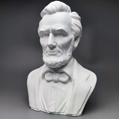 Abraham Lincoln Figure Gypsum Sculpture Decoration Advanced Art Ornaments Art Sketch Teaching Aid Modern Aesthetic Desktop Decor