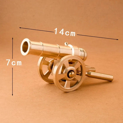 Solid Brass Cannon Army Cannon Model Military Souvenir Room Fengshui Gifts Decoration Living Home Office Opening Crafts Sho D1K3