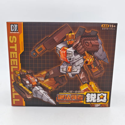 CRAFTSMAN TOYS Computron DJS-02A DJS-02A Transformation STEEL DRILL Nosecone MINI 10cm Action Figure 10cm