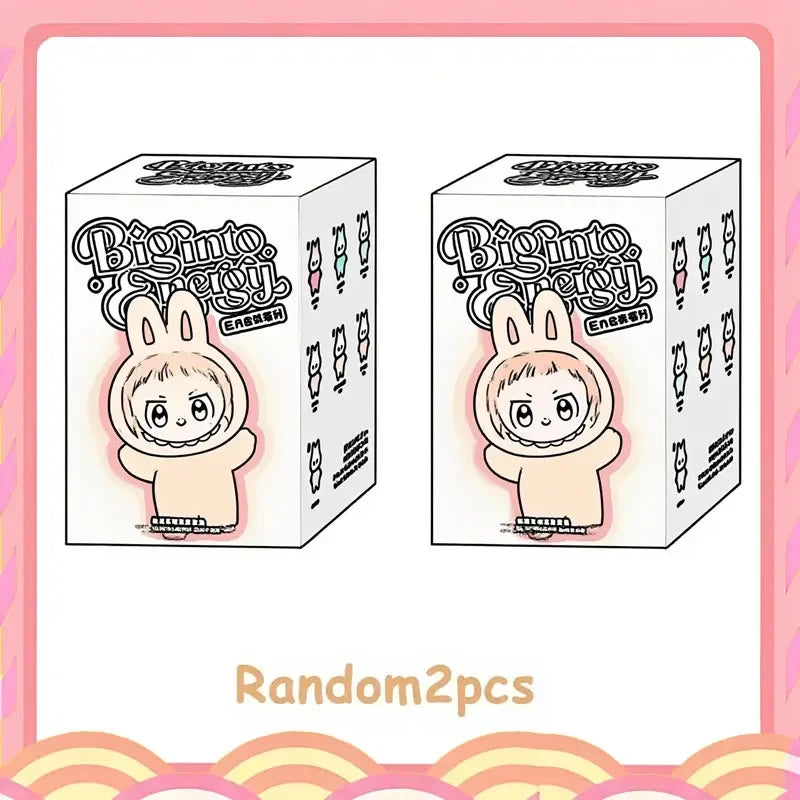 New For labub The Monsters Blind Box Exciting Macarons V3 Big Energy Vinyl Toy Have A Seat Cute Figure Collection Birthday Gifts