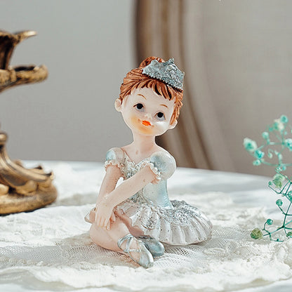Nordic Retro Angel Statue Fairy Angel Figurine Photography Background Collectible Art Ornament Resin Statue