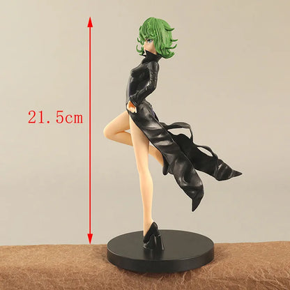 21.5cm Anime One Punch Man Tatsumaki Figure Sexy Girl Figurines PVC Collection Action Figures Model Toys Gift