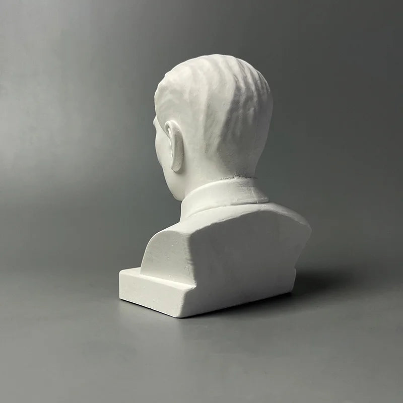 Zhou Enlai Model Plaster Figure Sculpture Art Decoration Ornament Interior Art Living Room Figurines Desktop Decor Statue Modern