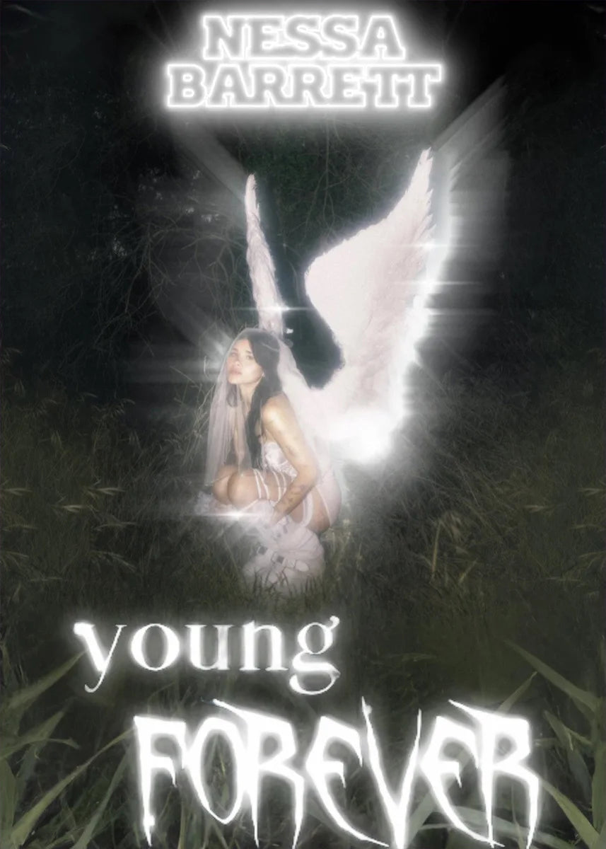 Retro Nessa Barrett Singer Young Forever Tour 2023 Poster Canvas Painting Music Wall Art HD Pictures Room Home Decor Fans Gift