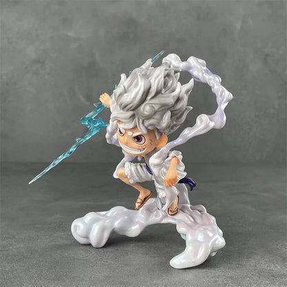 Anime ONE PIECE Figure Toys SD Nika Luffy 5th Gear Awake Figurine 16CM PVC Action Figures Collection Model Ornaments Gifts Toys