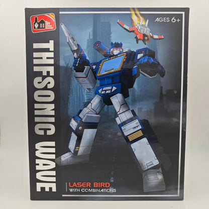 THF-01J Soundwave G1 Transformation THF01 Tape Corps THF01J THF01P  Walkman MasterPiece MP13 MP-13 Action Figure Robot Toys