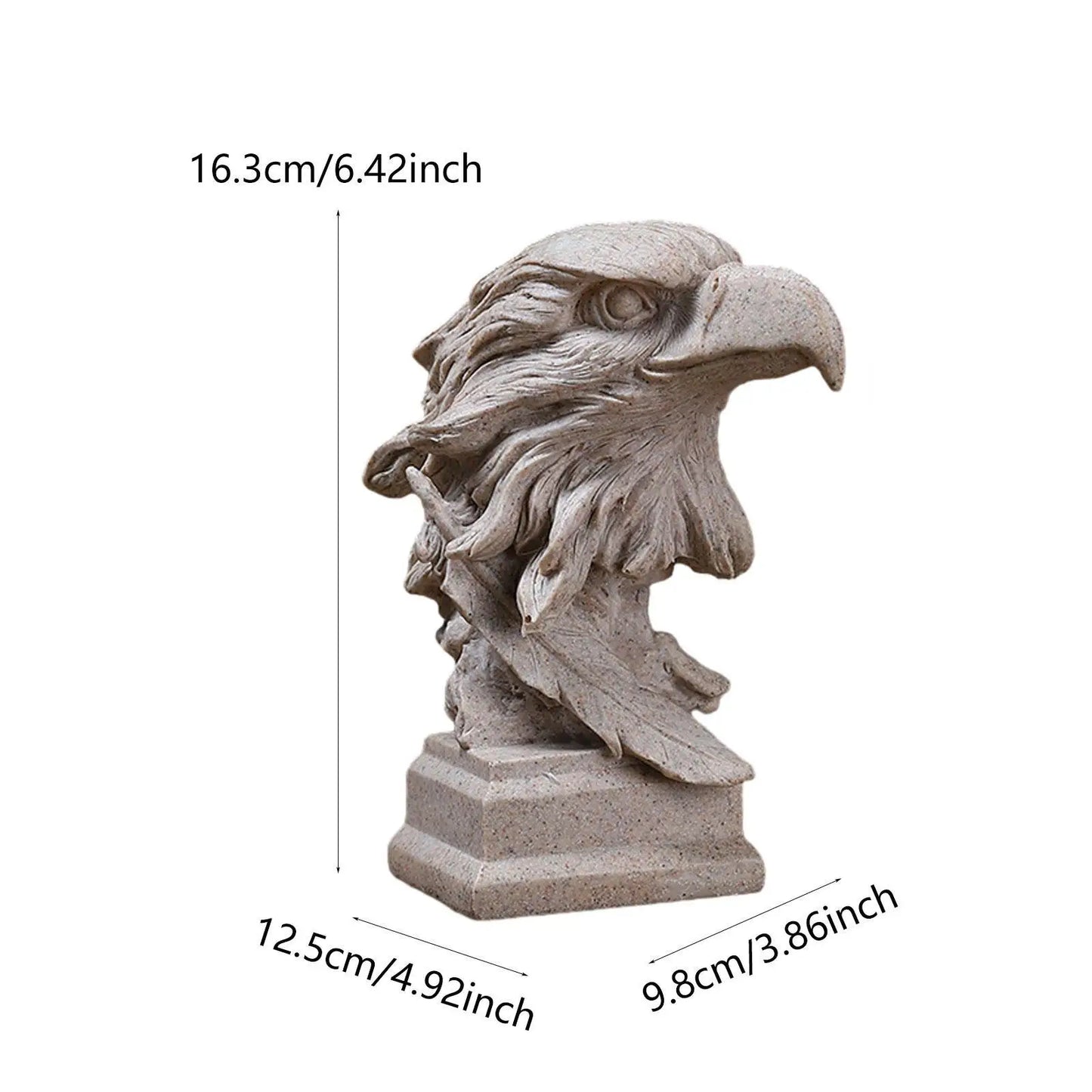 Animal Sculpture Ornament Modern Realistic Gift Tabletop Centerpiece for