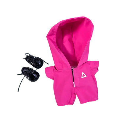 17cm Doll Clothes Outfit Accessories for The Monster Korea Kpop Lafufu Idol V1 V2 V3 Commando Jacket Clothing Pendant