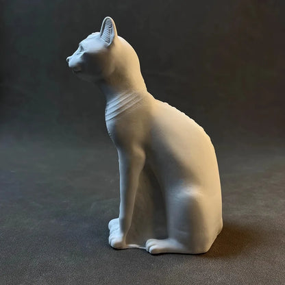 Anderson Cat Plaster Statue Desktop Bookshelf Counter Home Soft Decoration Atmosphere High-End Sculpture Ornaments Holiday Gifts