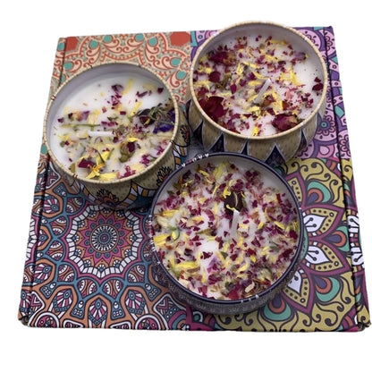 Scented Aromatic Candles Gift Set, 4 Pack Scented Candle, Soy Candles for Home Scented, Gifts for Birthday Christmas Yoga Candle