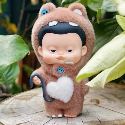 Genuine Heyone Good Friends Gostume Party Series Blind Box Cute Flocking Anime Figure Doll Collection Mystery Box Gifts