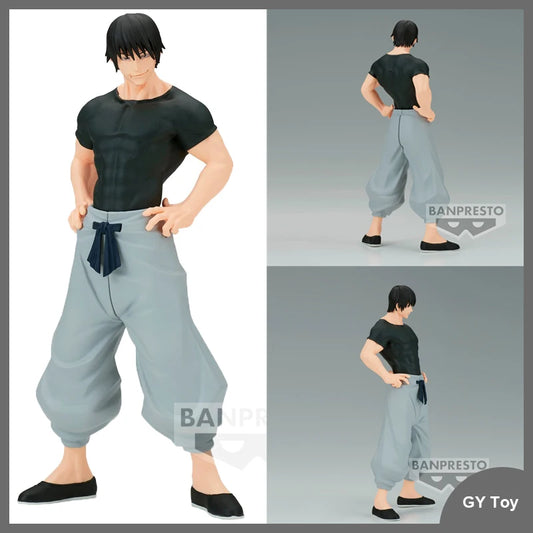 Banpresto – Figurine originale de 17cm, Anime Jujutsu Kaisen Fushiguro Toji, modèle d'action, jouet de Collection, poupée, cadeaux