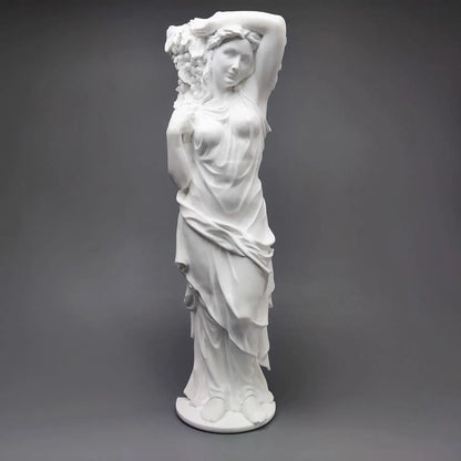 Creative Roman Column Modern Home Decoration Art Plaster Portrait Sketch Statue Ornaments Art Figurine Elegant Room Decoration