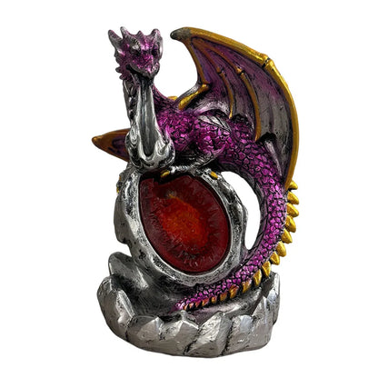 Battle Dragon Resin Reflux Incense Burner Indoor Incense Path Yoga Decoration Reflux Incense Burner Incense Burner Decoration