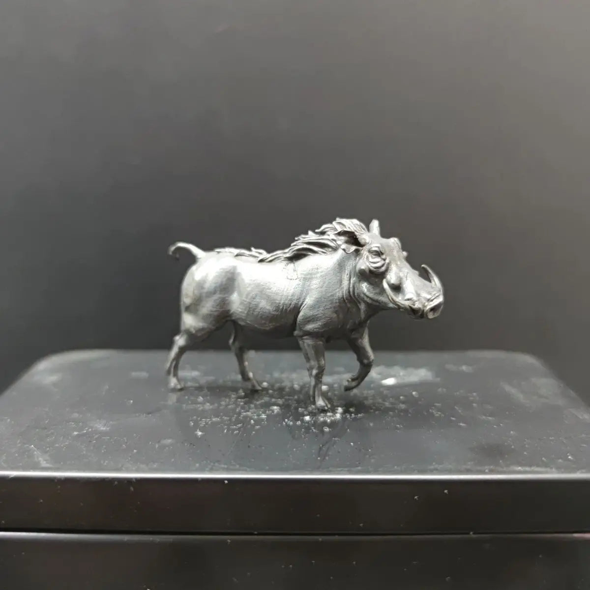 Mini Brass Wild Boarornaments Study Desk Bookcase Decorations Small Animal Sculpture Decoration Crafts Home Decor Accessories