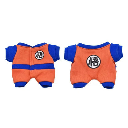 Hot Sale 15/17cm Lafufu Clothes Anime Dragon Ball Character Clothing Is Suitable For V1v2v3 Handmade Clothing Set Kawaii Gift
